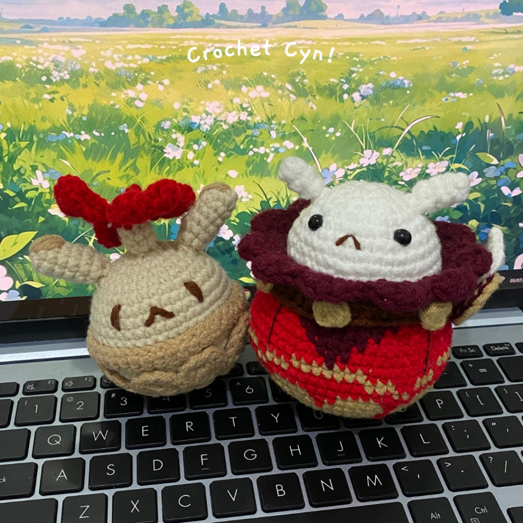 Klee Jumpy Dumpty Amigurumi | klee's Bom Bakudan crochet | Inspired From Klee Genshin Impact | Bonek