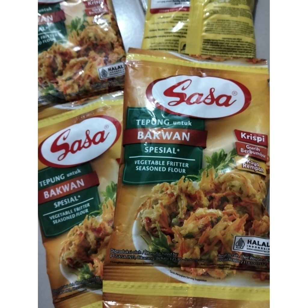

TEPUNG SASA SPESIAL BAKWAN 90g (renceng isi 10)