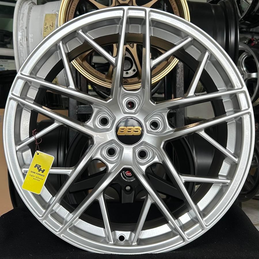 VELG BBS FORTEGA RING 18 LEBAR 8 PCD 5X114.3 ET 42 WARNA HYPER SILVER | JUAL VELG MOBIL RING 18