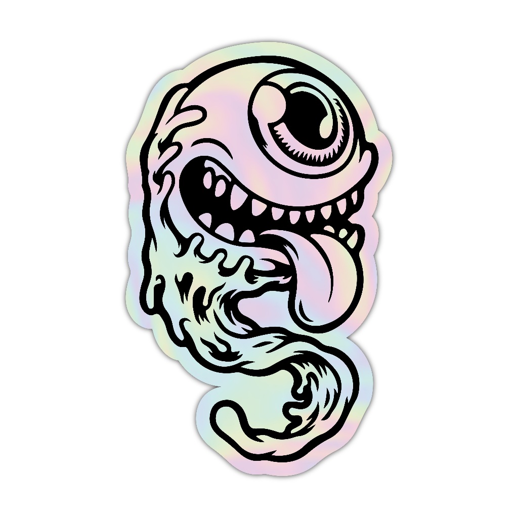 

Z410 sticker mata aesthetic, stiker hologram satuan