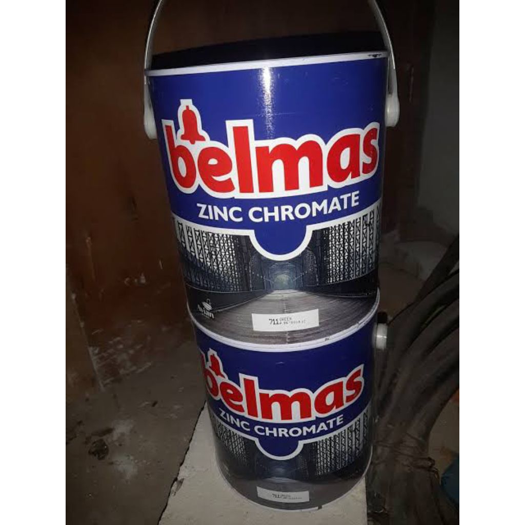 Belmas Zinc Chromate / cat dasar anti karar besi 5 kg