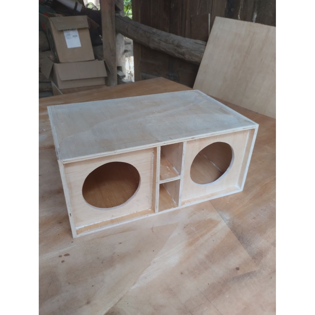 Box mini scoop 5 inch dobel Box speaker miniscoop