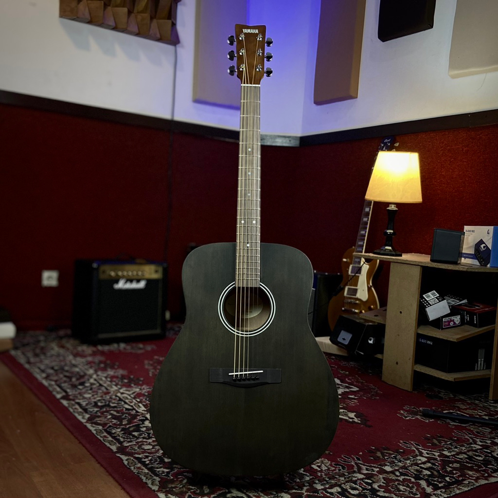 GITAR AKUSTIK YAMAHA F400 SMB SMOKE BLACK