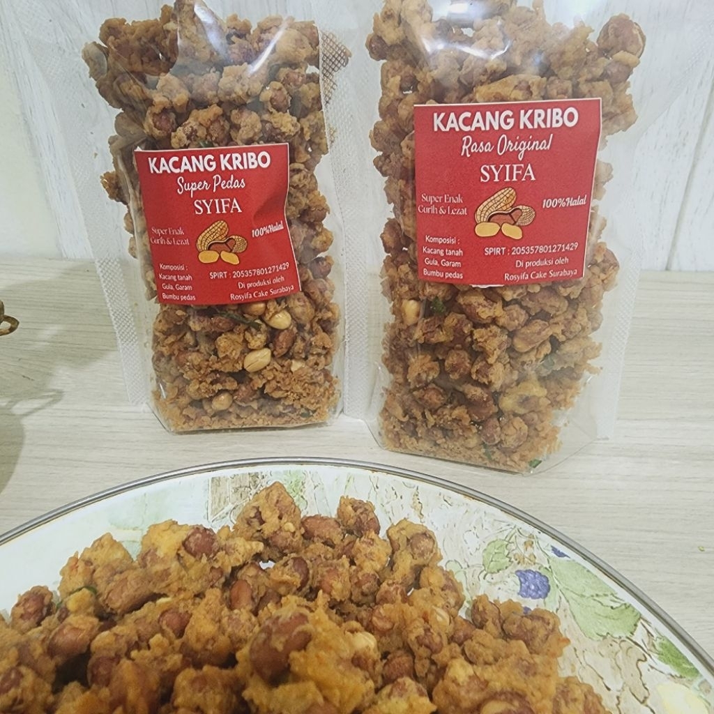 

KACANG KRIBO/KACANG DISCO SUPER KRIUK BERAT 150 GRAM