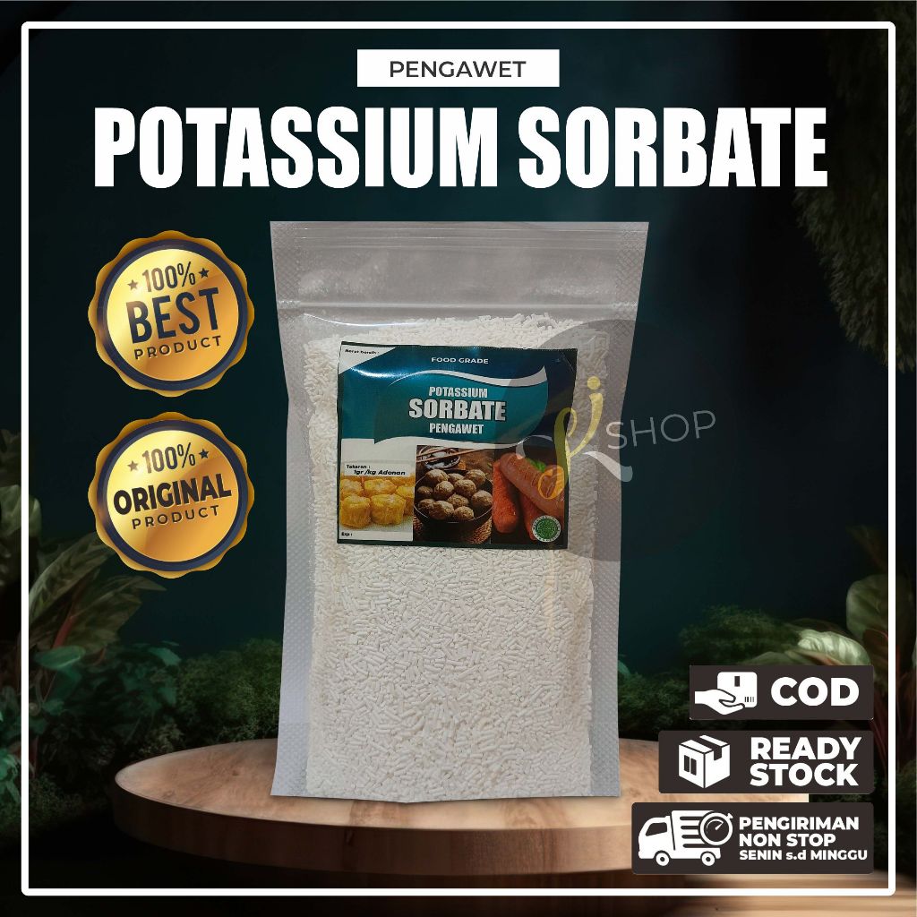 

Potassium Sorbate 100gr Granule / Pengawet Bakso, Sosis, Nugget dl