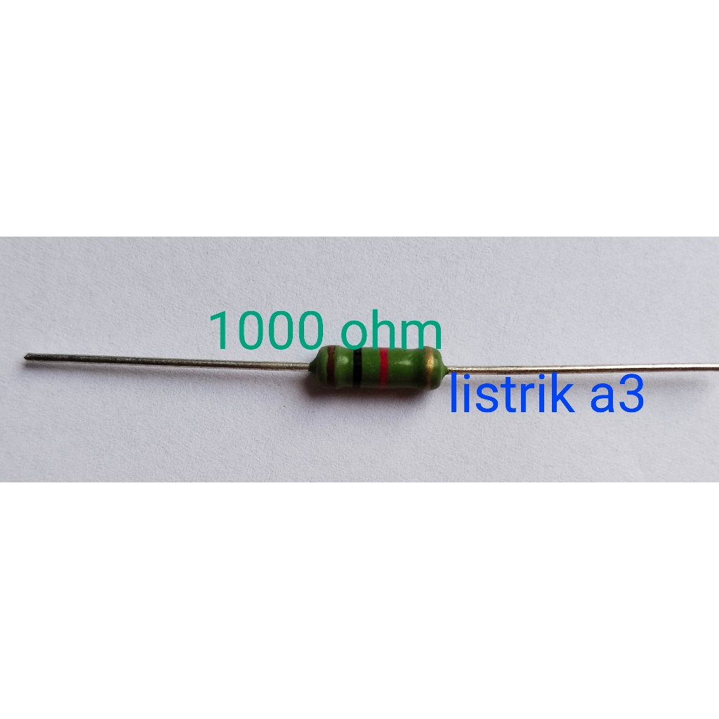resistor 2W metal oxide 0,15K 0,68K 1K 22K 100K 120K 150K ohm tahanan 2 watt