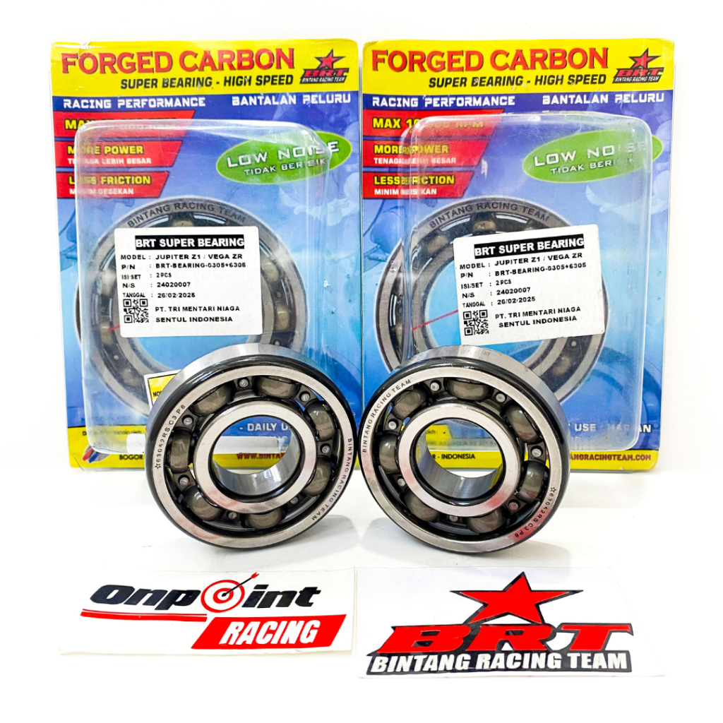 BEARING KRUK AS LAHER BRT JUPITER Z1 VEGA ZR 100% ORIGINAL BRT