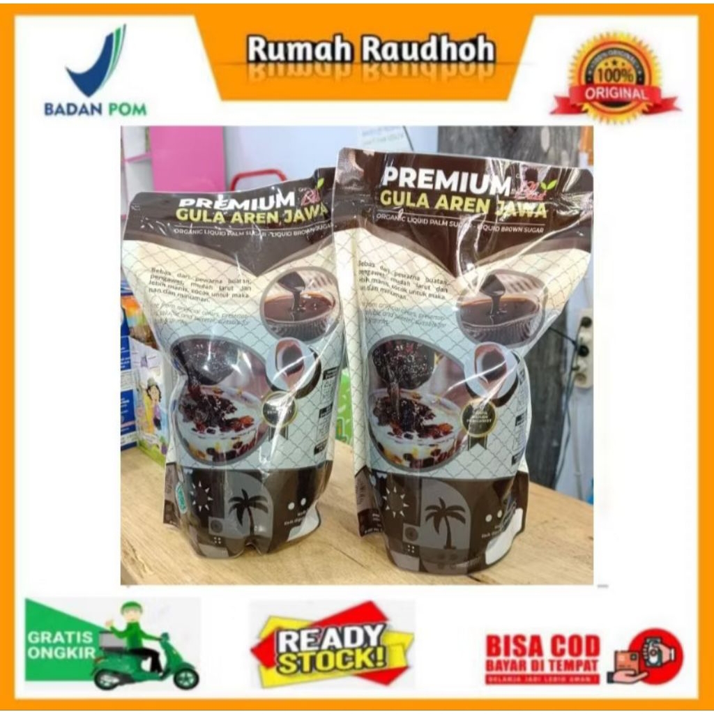 

GULA AREN JAWA CAIR PREMIUM CAP BLAST 1 KG - BROWN SUGAR | LIQUID PALM SUGAR