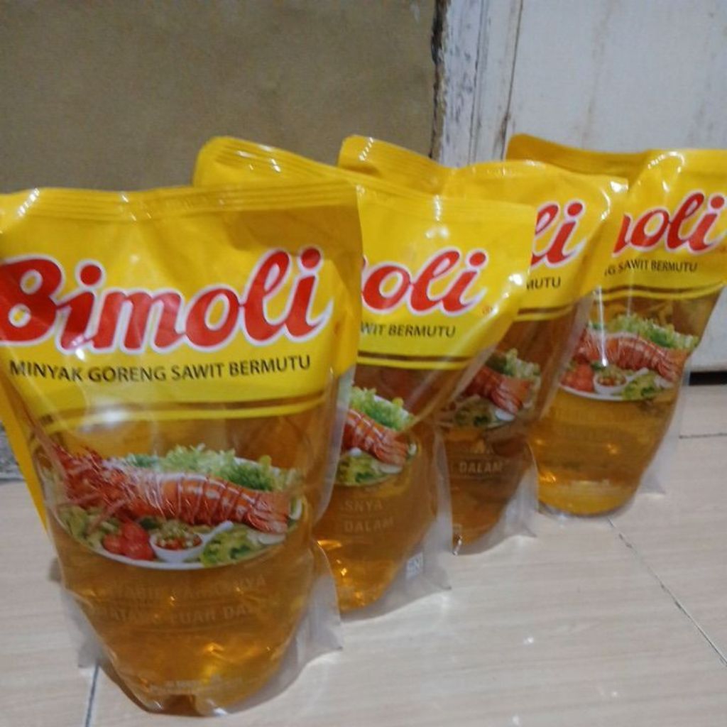 

Bimoli minyak goreng sawit bermutu 2L