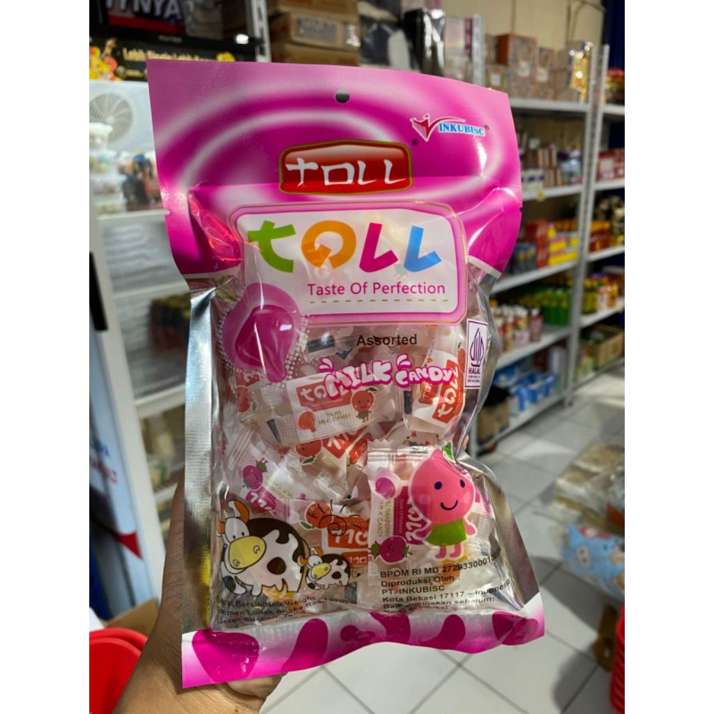 

permen susu toll candy milk candy toll milk candy 120gr