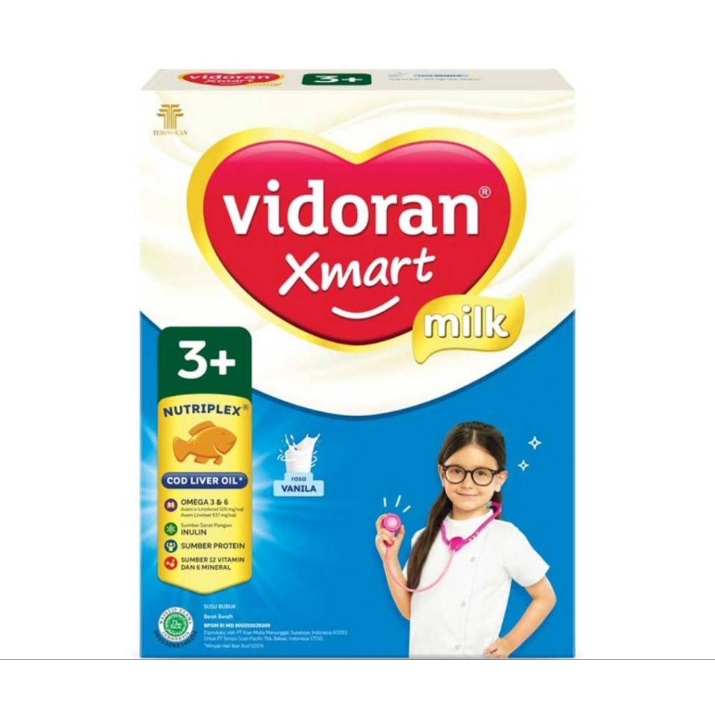 

vidoran Xmart 3+ Susu Vanila / Madu 700gr