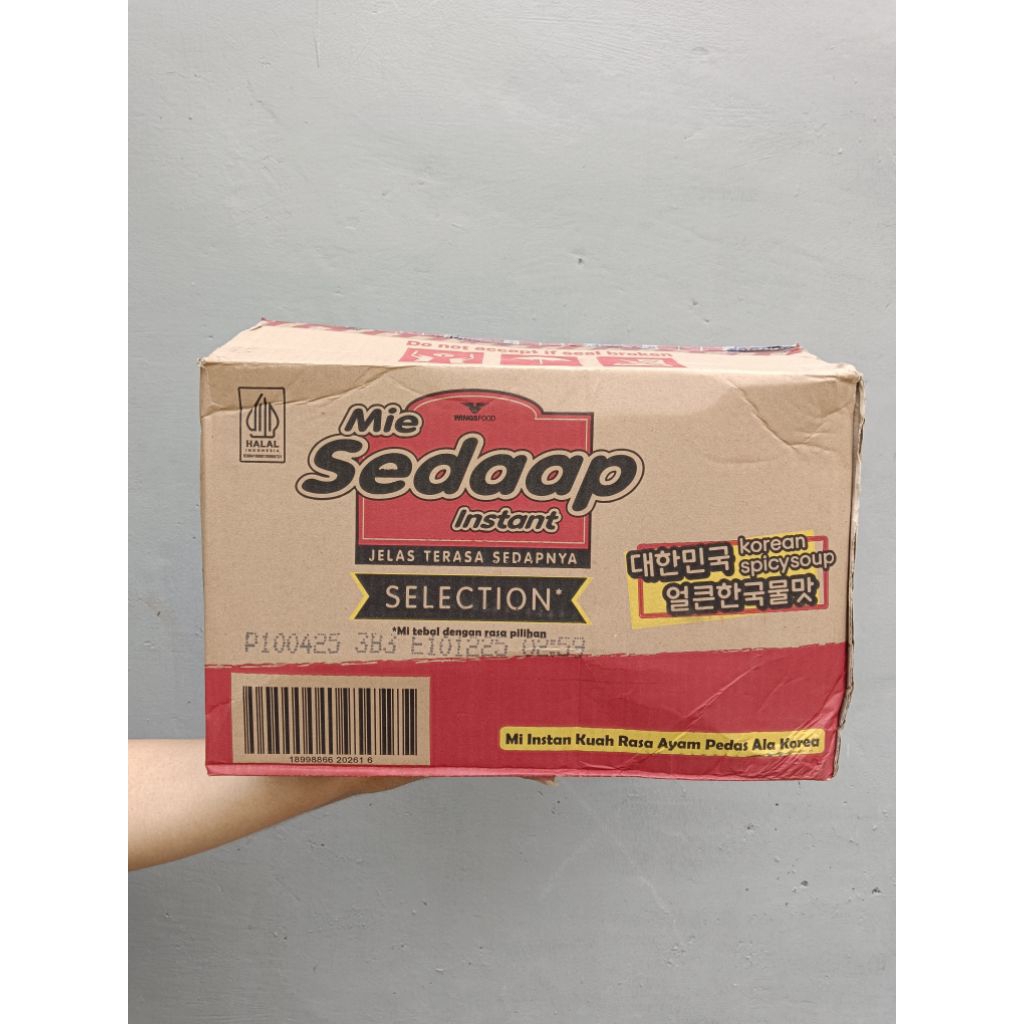 

Mie Sedap Korean Spicy Soup 1 Dus
