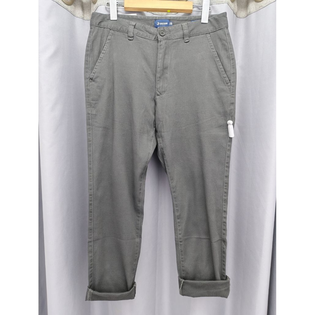 3Second Celana Chinos Panjang Pria Slim Fit 180325 Original