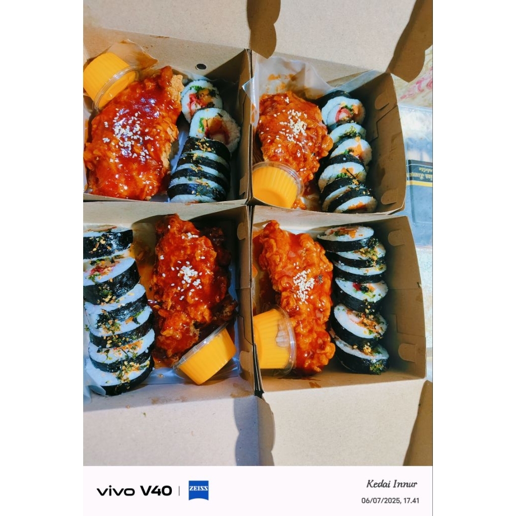 Ayam Richeese kimbab