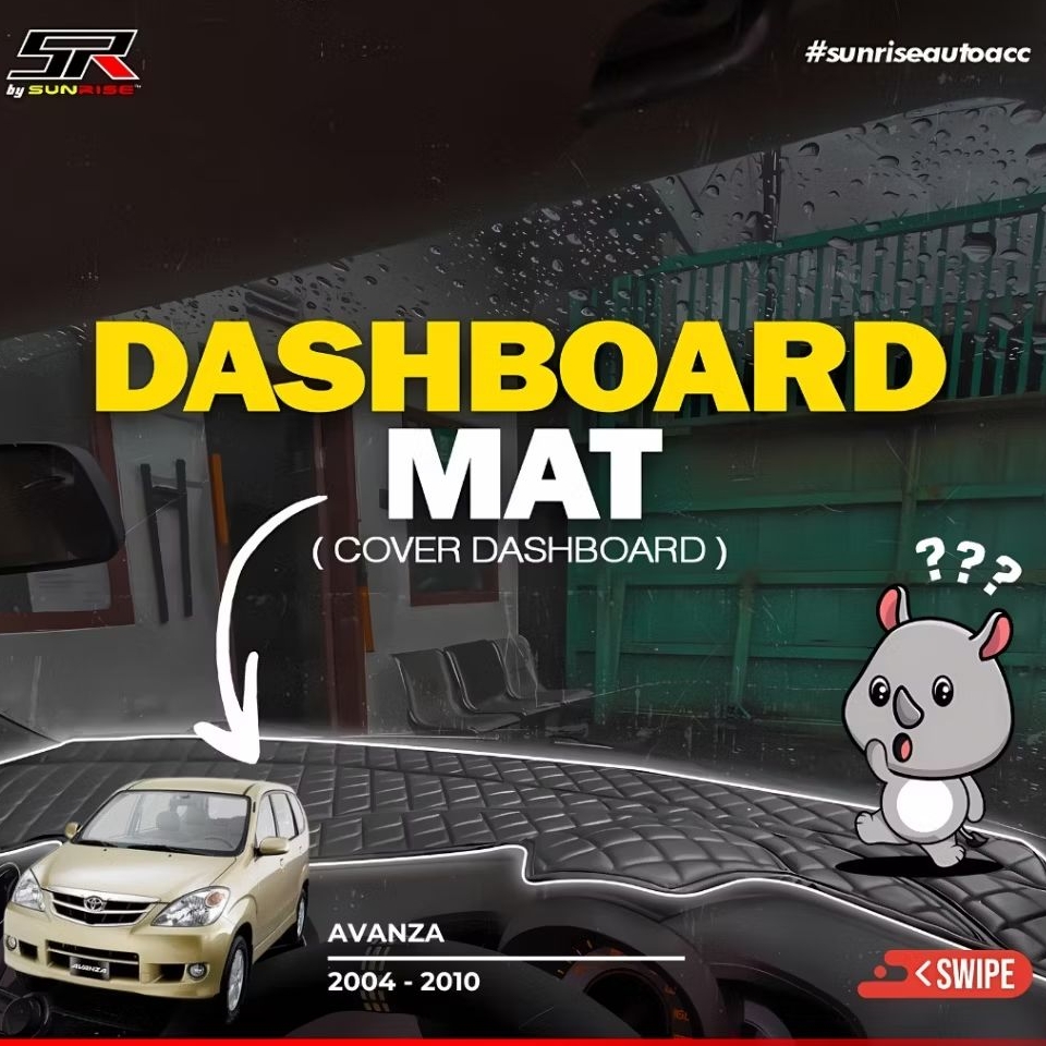 Karpet Dashboard Avanza 2004-2010 Karpet Dashboard Avanza 2004-2010 Cover Alas Dashboard Premium