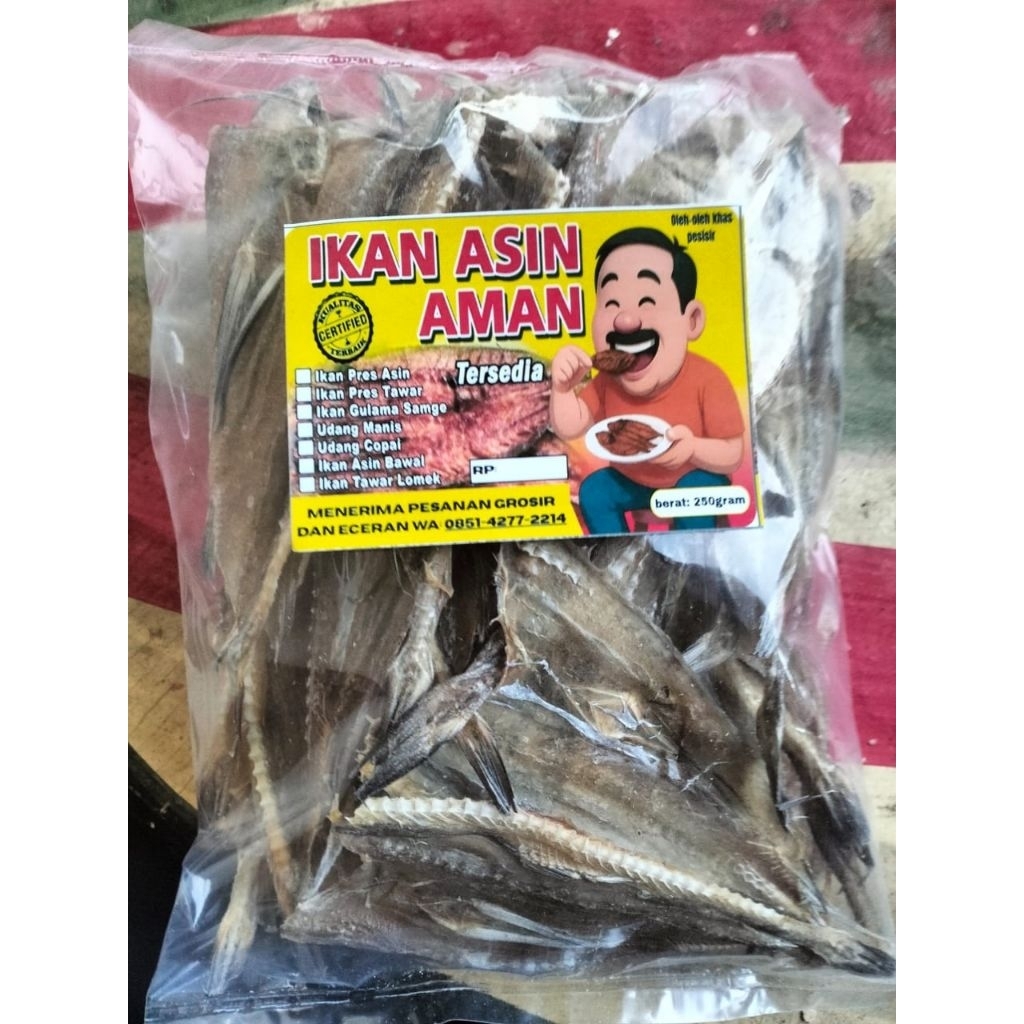 

ikan tawar siting belah, jambrong, lomek, atau lumi-lumi 250gram