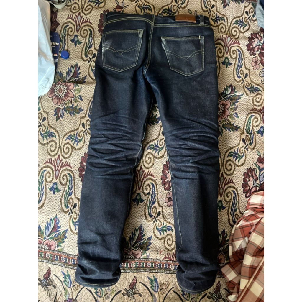 Wingman Denim art Zero Zeke 22oz Size34 (Pemakaian 4 bulan)