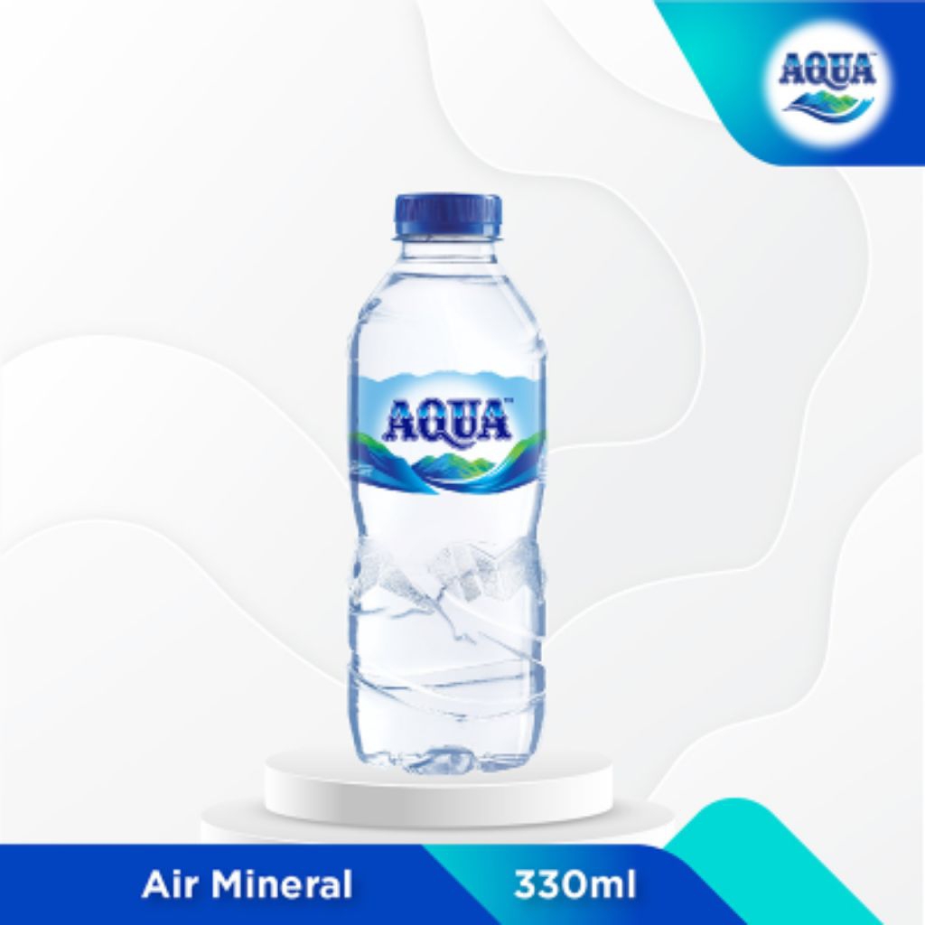 

AQUA Botol 330ML/Isi 24botol 1Dus