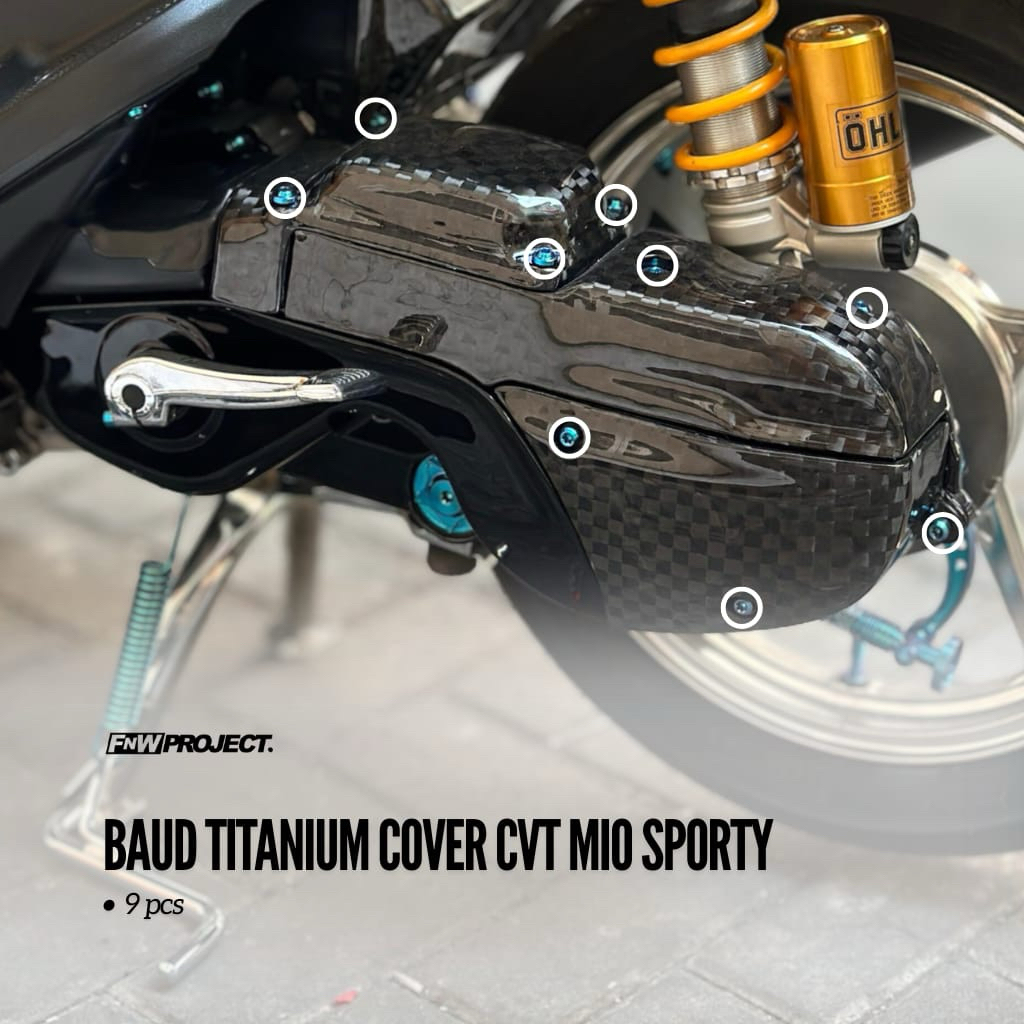 BAUT TITANIUM COVER CVT MIO SPORTY