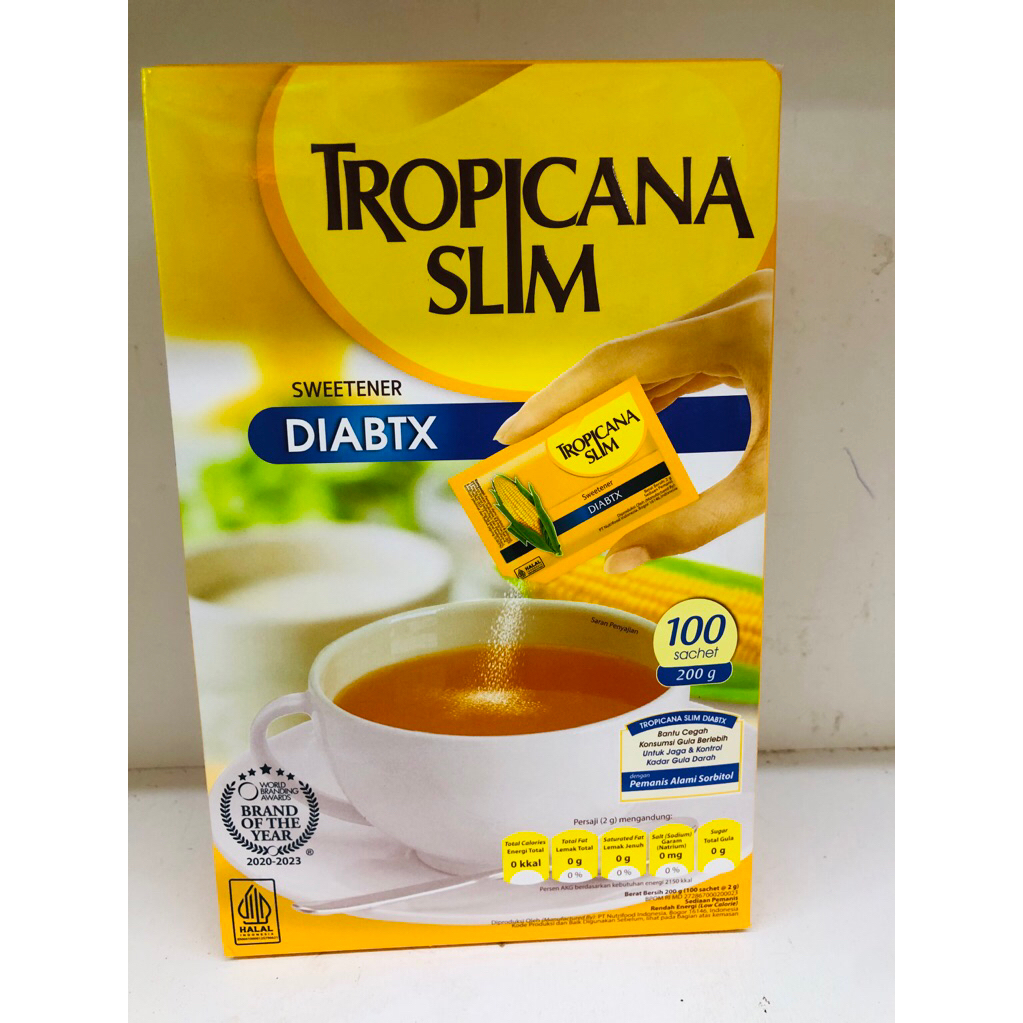 

TROPICANASLIM DIABETIC 100 Sachet