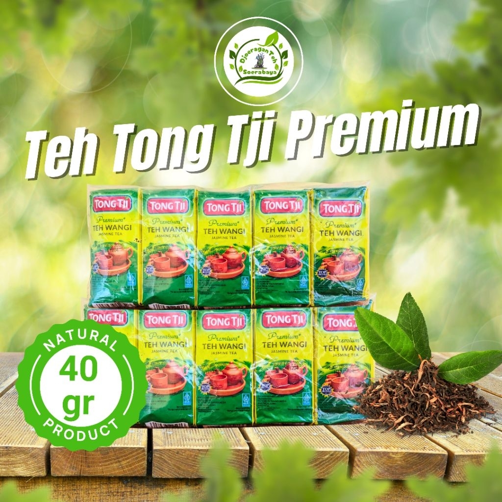

Teh Tong Tji Premium Kemasan 50 gram (1 slop)