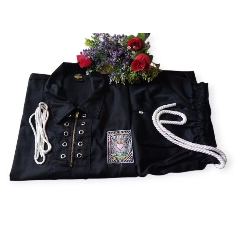 Sakral Warga PSHT Resleting Nagata Drill premium - Baju Latihan PSHT Original