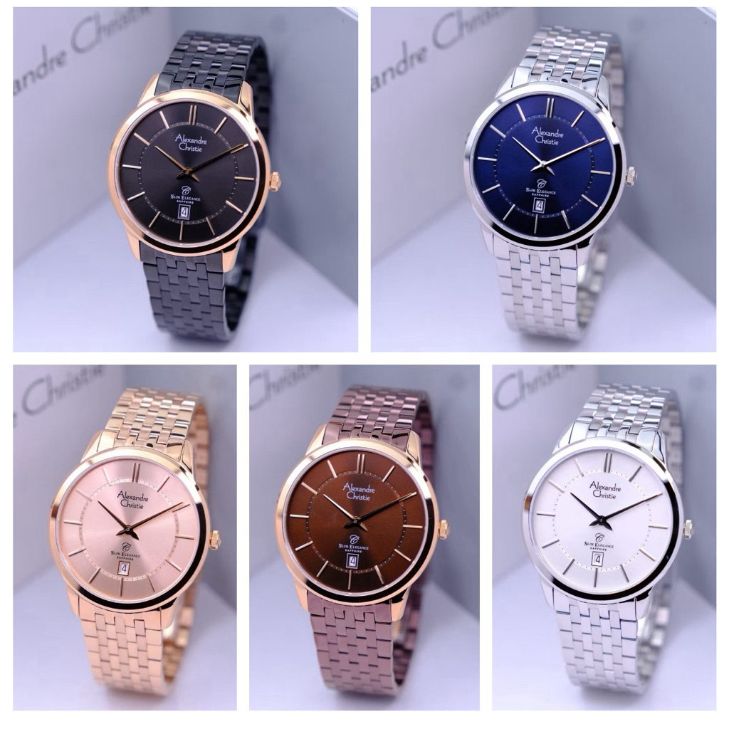 ALEXANDRE CHRISTIE 8709 MD SAPPHIRE PRIA ORIGINAL GARANSI 1TAHUN