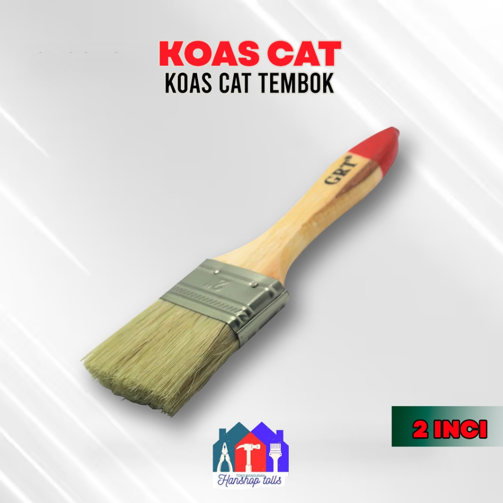 Kuas Cat Koas Cat 2 Inci Murah