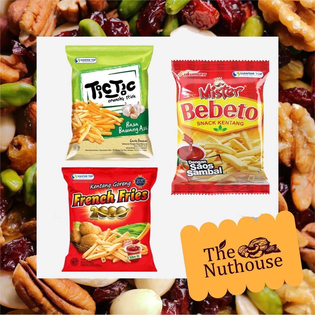 

RENCENG isi 10 - Tic Tic Bawang / French fries 2000 / Mister Bebeto Snack [HALAL]