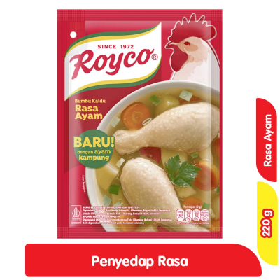 

Royco Kaldu Ayam 220gr – Bumbu Masak Serbaguna, Bikin Masakan Lebih Nikmat