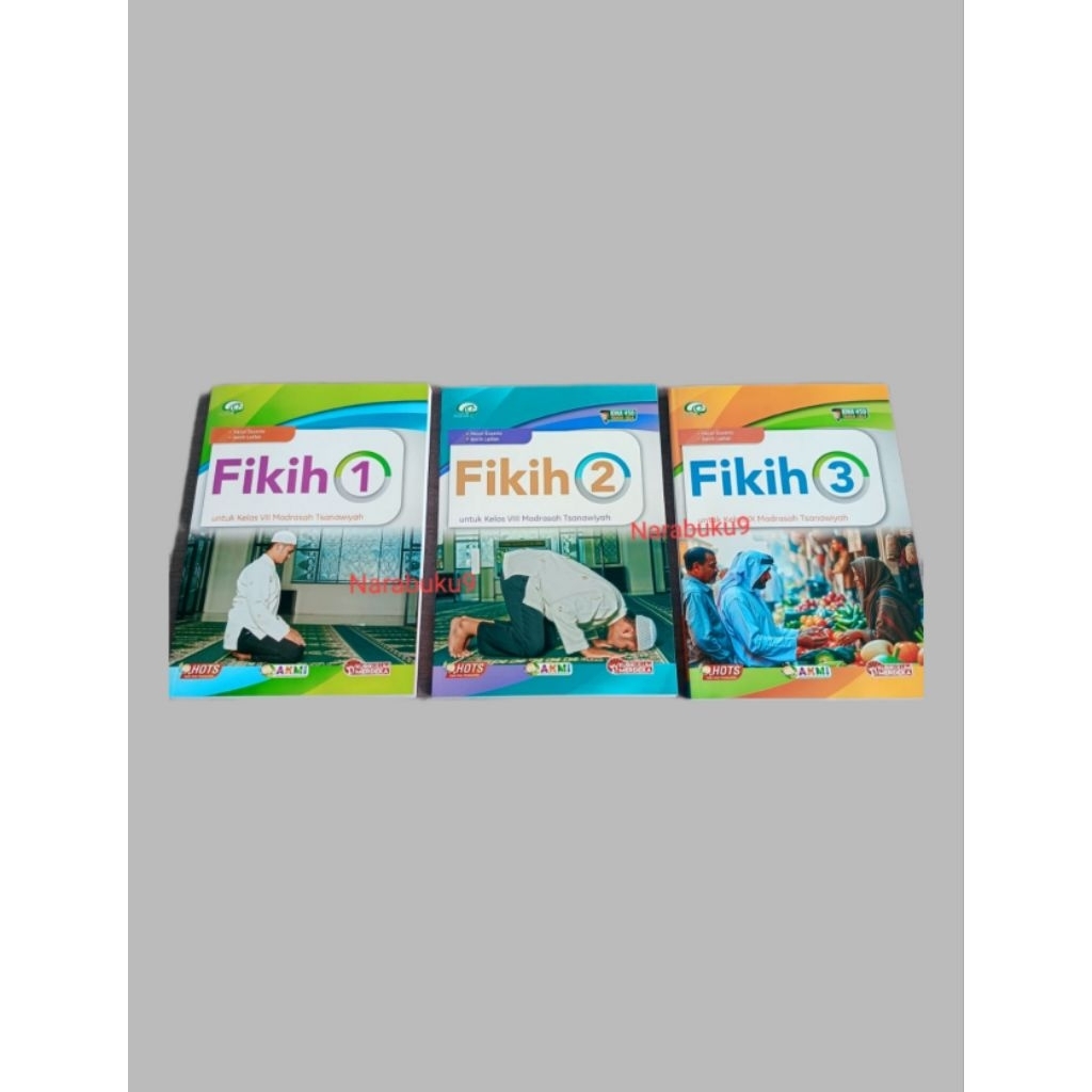 Buku Fikih kelas 7 8 9 Kurikulum Merdeka R1 Aqila TS