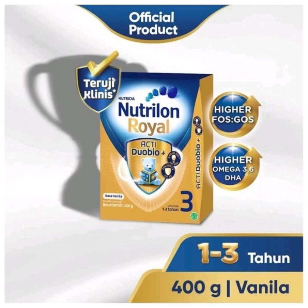 

nutrilon royal 3 rasa vanila 400g