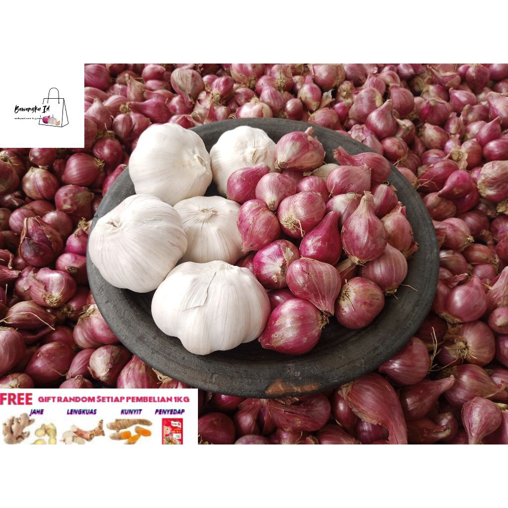 

bawang merah tanggung campur bawang putih 500gr