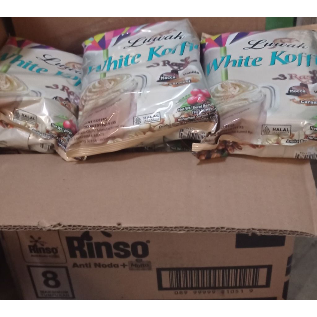 

Luwak white Koffie 3 rasa
