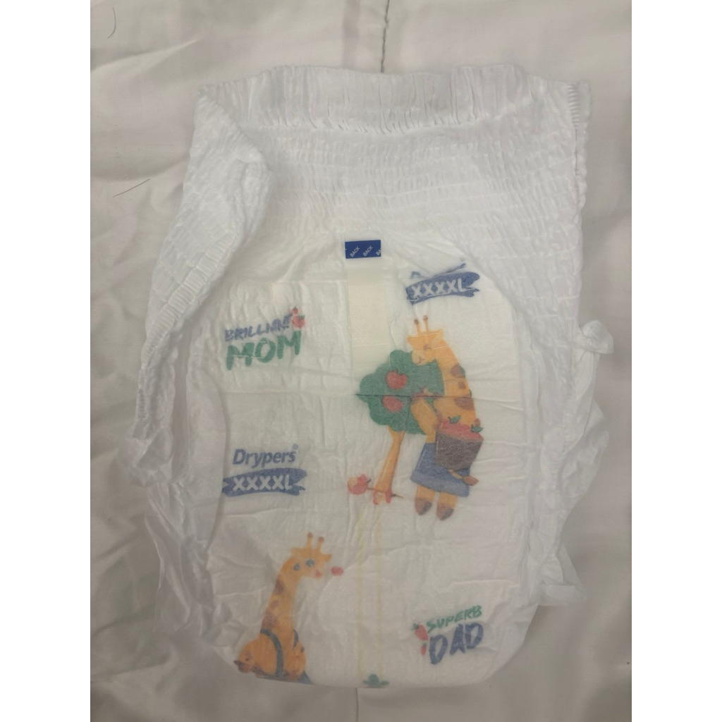 diaper / popok merk DRYPERS size xxxxl SATUAN