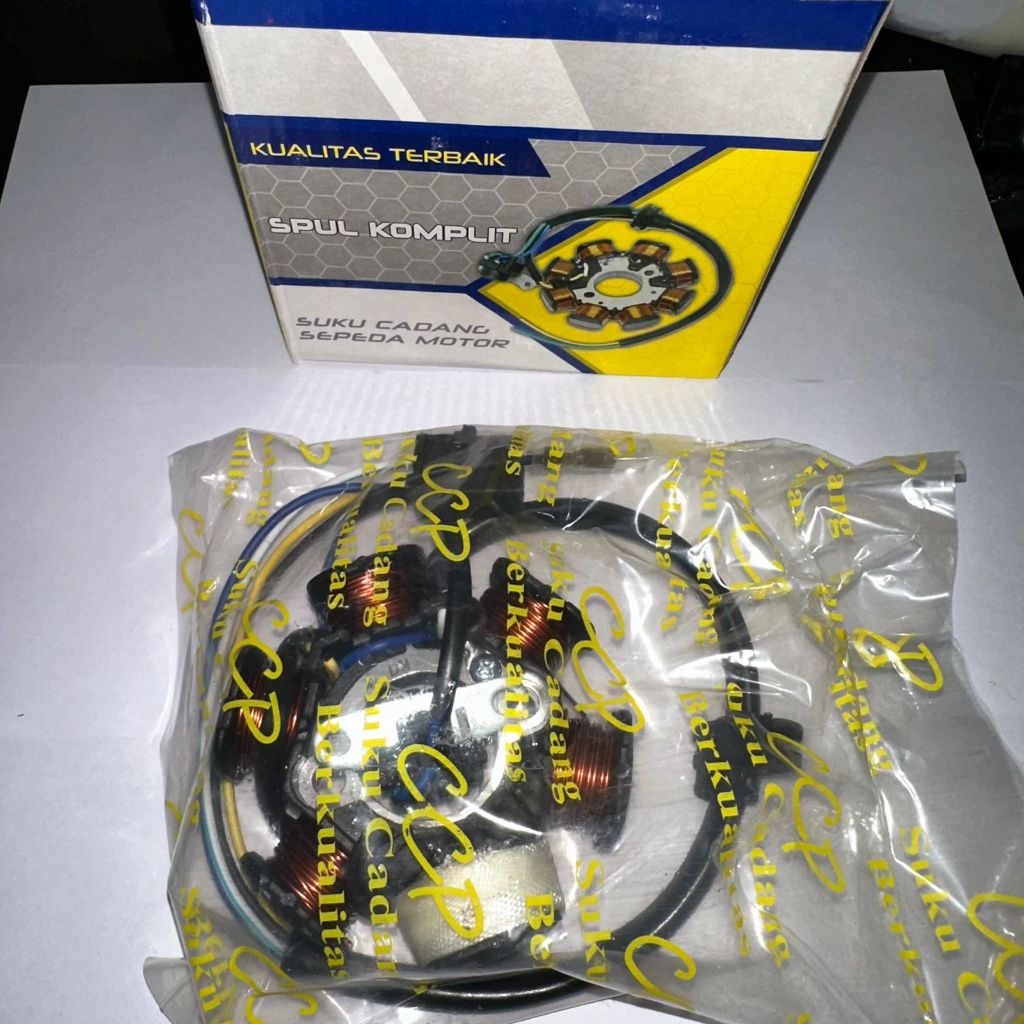(PROMO)SPOOL ASSY SUPRA X SPUL ASSY MOTOR/SPUL LAMPU KOMPLIT SUPRA FIT CCP