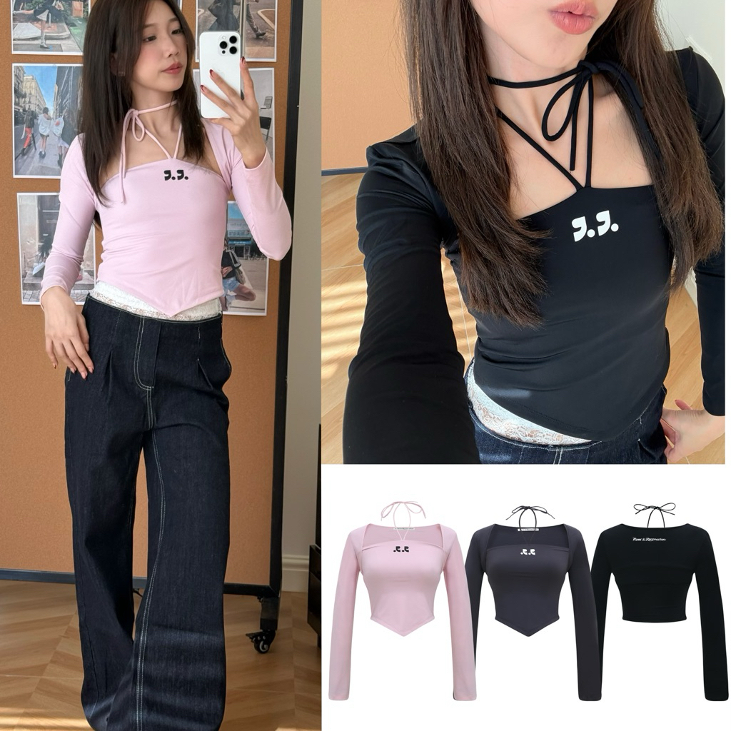 RR Tank REST & RECREATION Long Top Summer Outfit Aesthetic Baju Konser