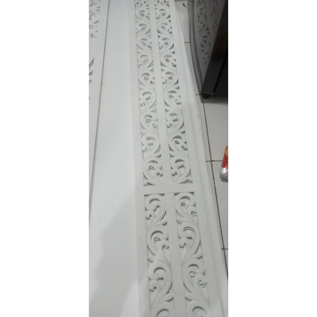 ukiran dekorasi spon tiang 2motif