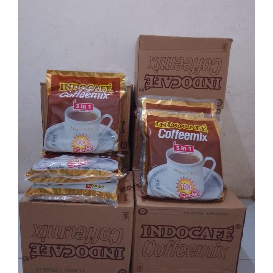 

{COD} Indocafe coffeemix 3in1 20g x 100 Sachet/1 Bag Ready Variasi