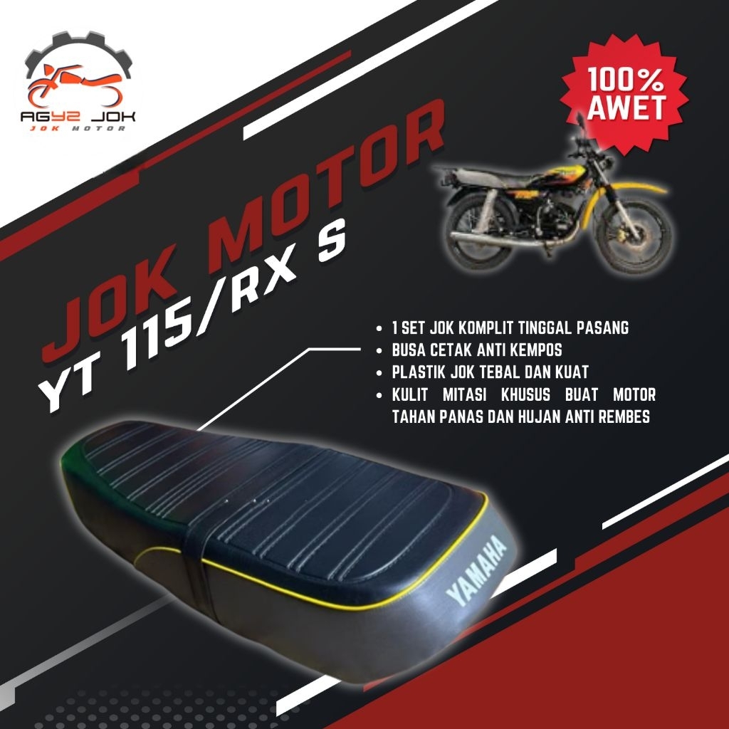 Jok motor rx s jok yamaha yt 115