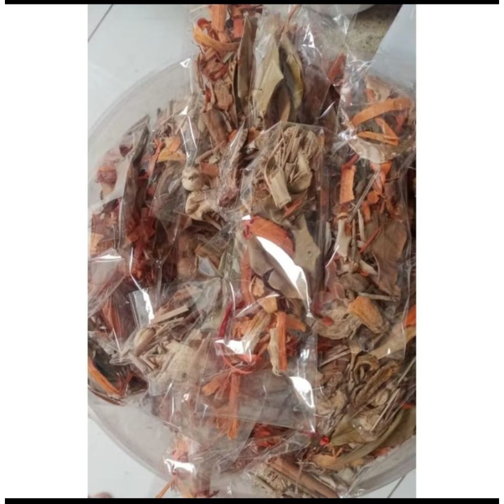 

Wedang uwuh ecer rempah komplit