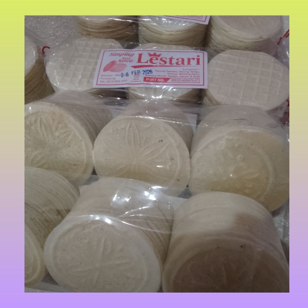 

Simping kencur khas Purwakarta 1 bungkus | Simping bakar Purwakarta | Simping oleh oleh khas Purwakarta | Cemilan sehat bakar | cemilan Simping Purwakarta