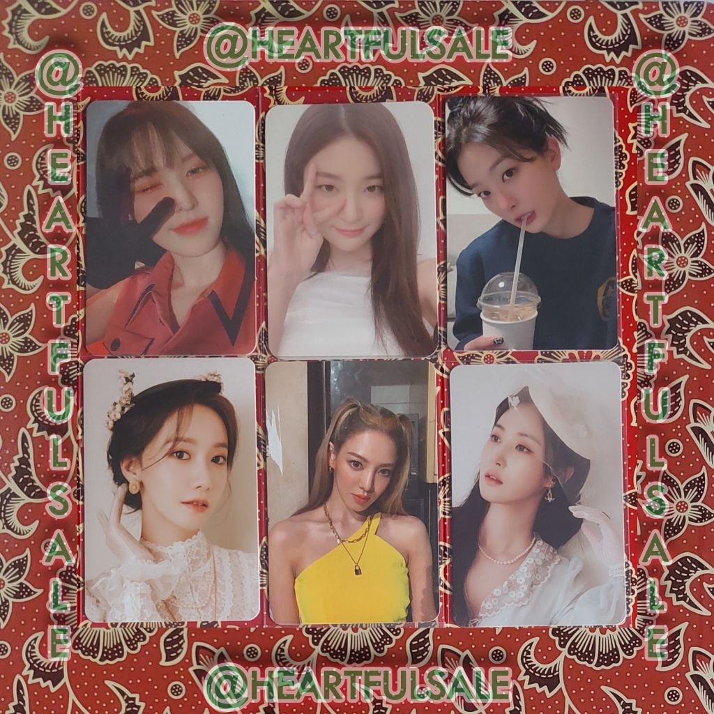 BELI = 100% DONASI UNTUK PALESTINA | PC WENDY RED VELVET THE REVE FESTIVAL ZIMZALABIM SEULGI SEASON 