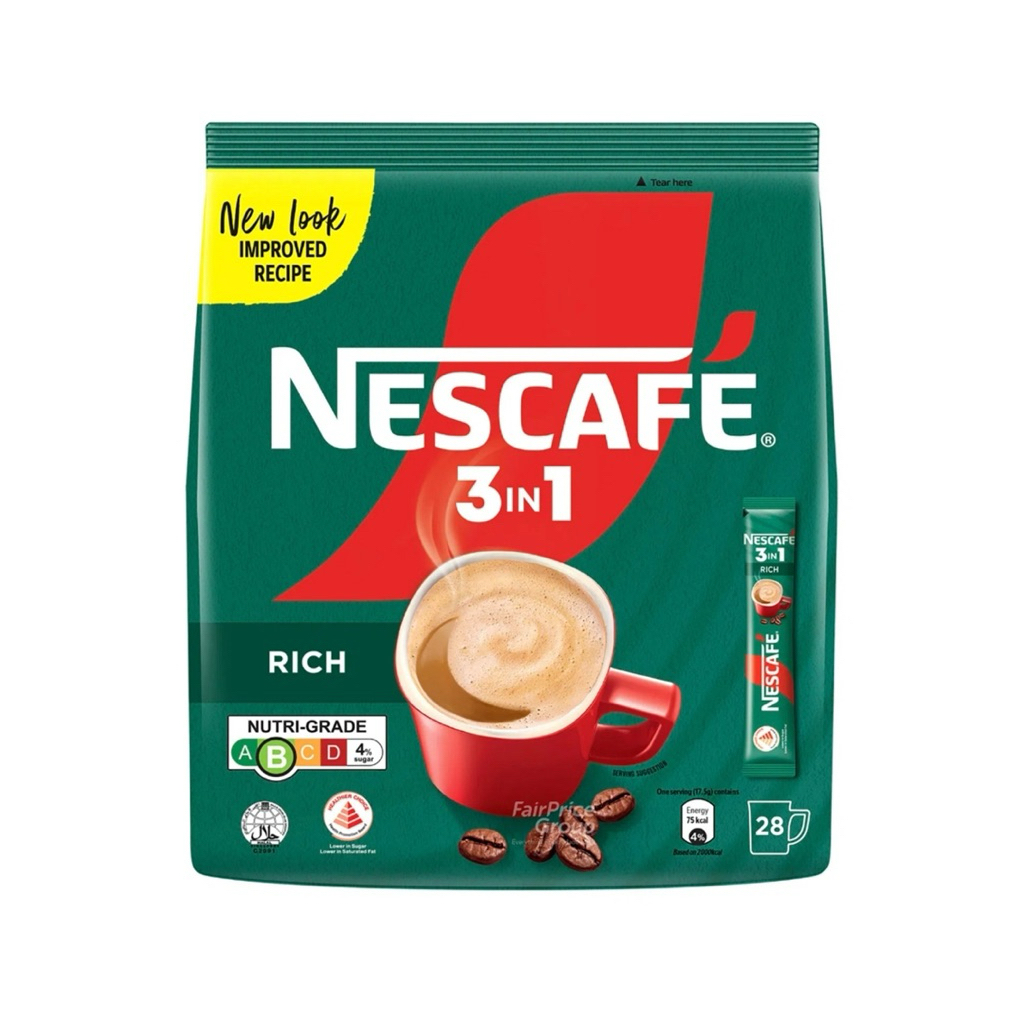 

READY STOCK Nescafe Rich Singapore 3in1 Instant Coffee 3 in 1