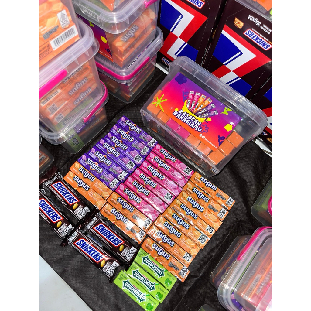 

READY Package Snickers x Sugus Jakarta Fair 2025 Paket Murah PRJ