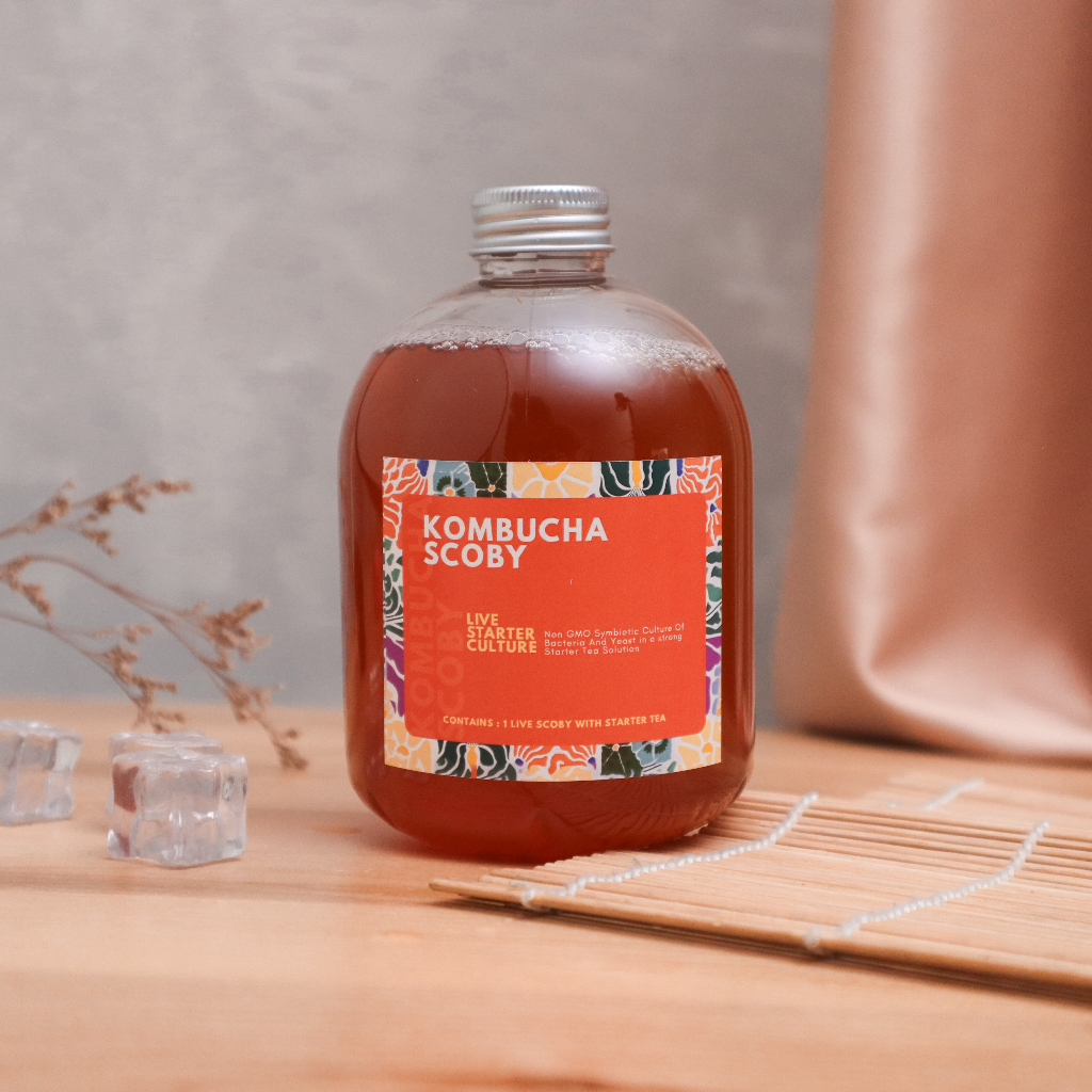 

Starter KOMBUCHA Premium | Biang Teh Fermentasi Tanpa SCOBY by. MADAMBUCHA