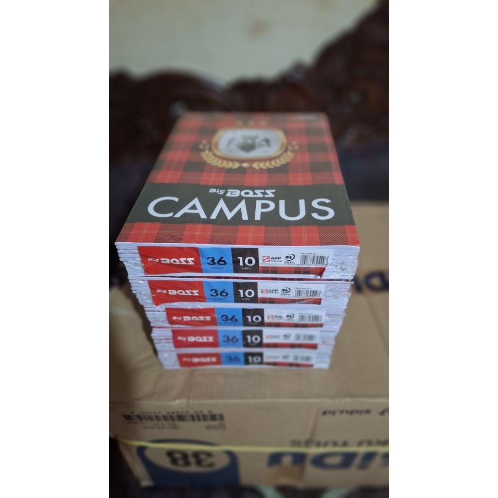 

promo buku tulis sidu big bos campus 36 lembar isi 10 Pcs