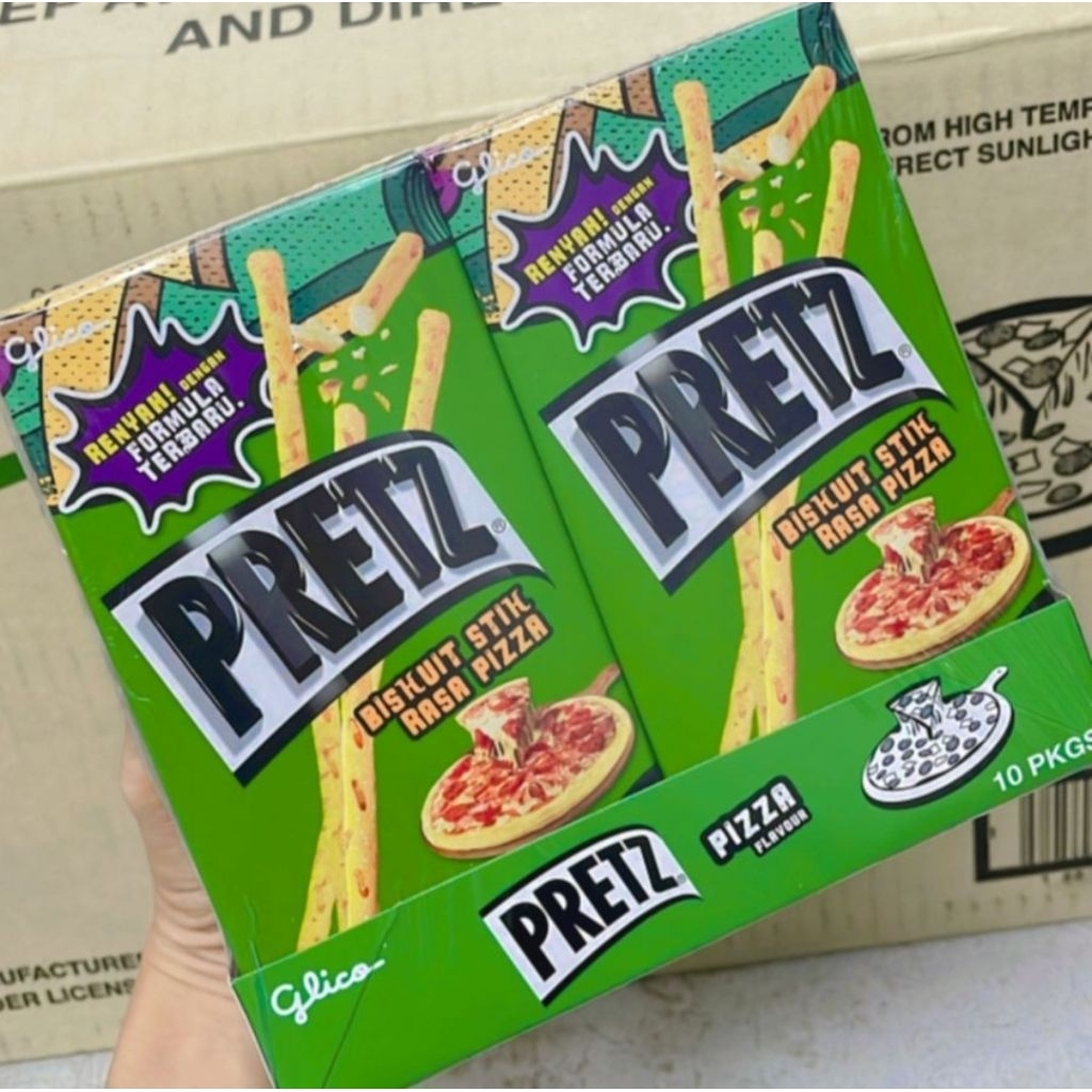 

Glico Pretz Biscuit Stick Pizza 31g x 3 pcs