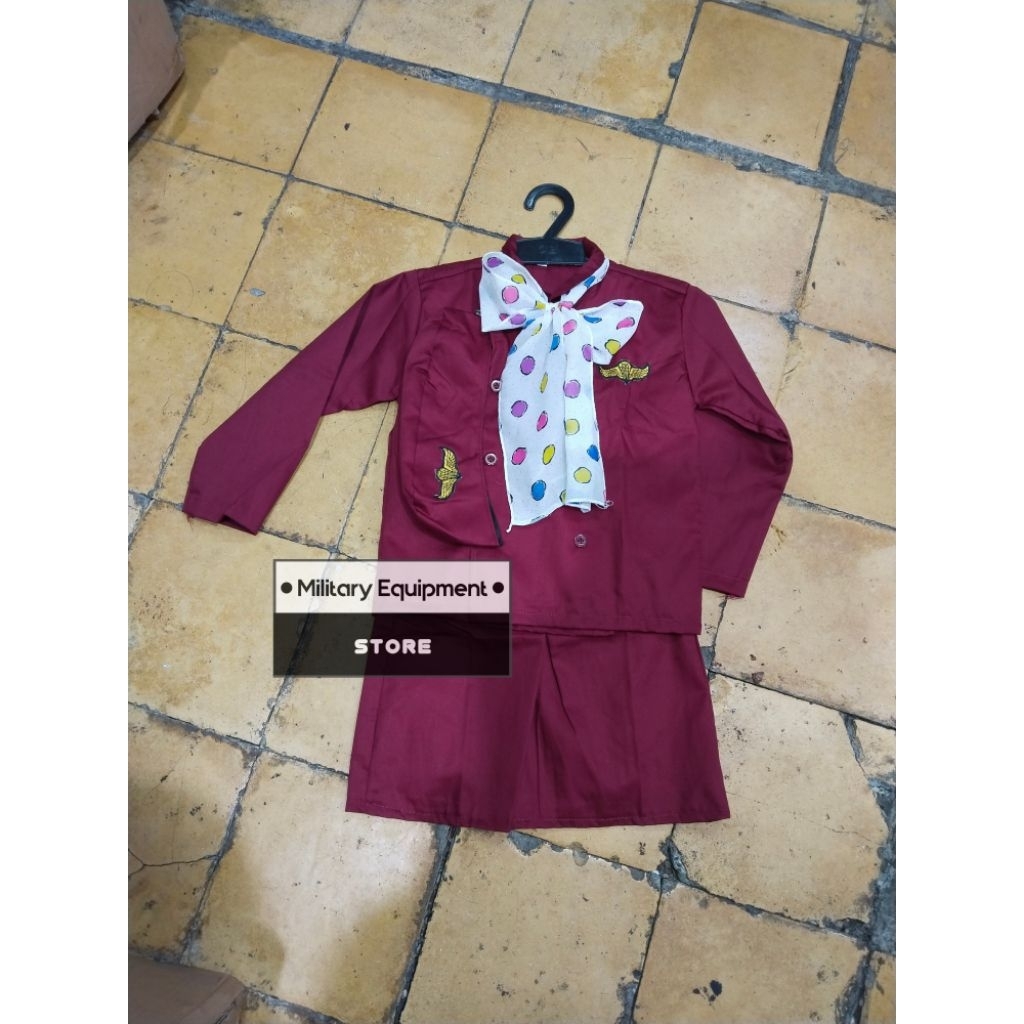BAJU PRAMUGARI ANAK - KOSTUM PRAMUGARI ANAK