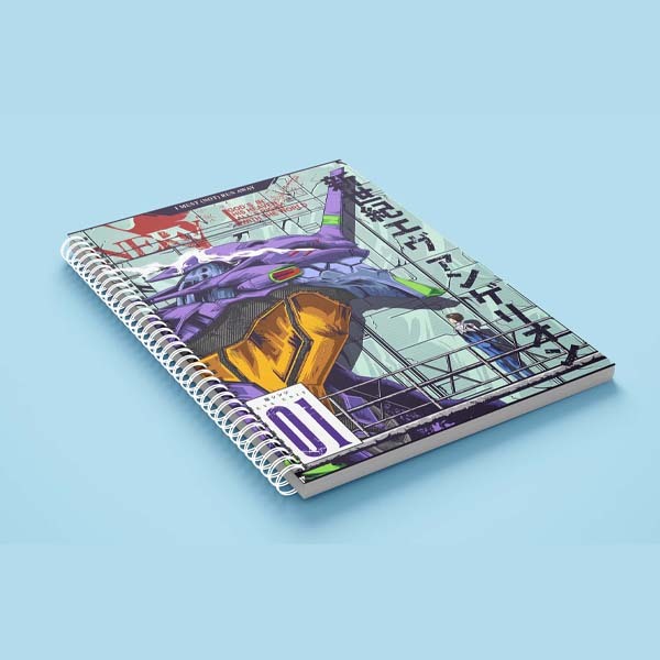 

Sidhi Notebook Spiral Tema Anime Evangelion